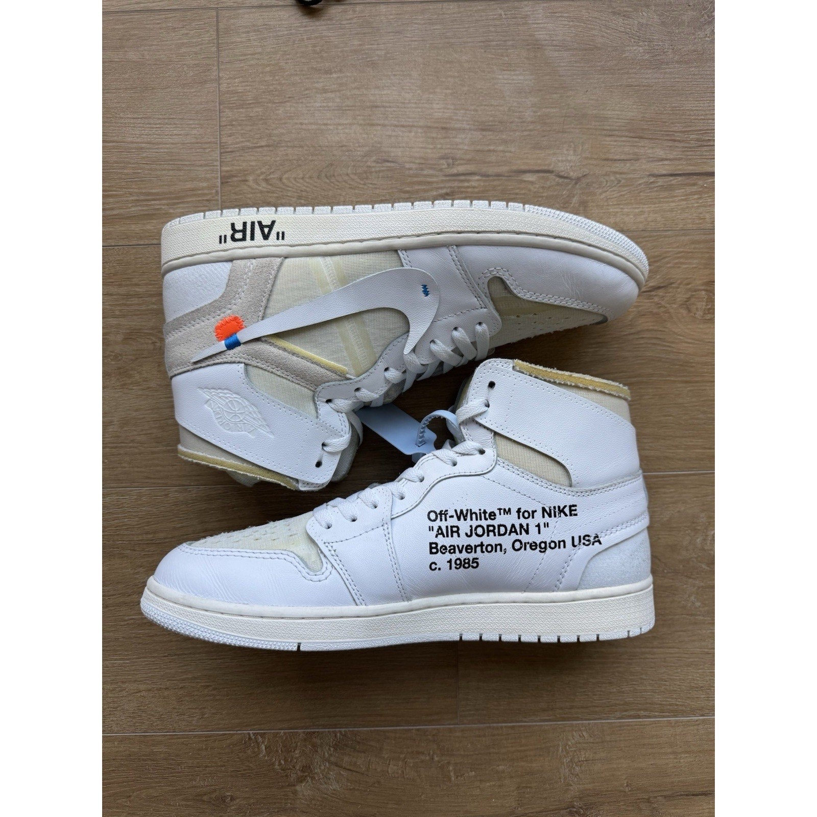 Jordan 1 Retro OG x Off-White High White - Size 12