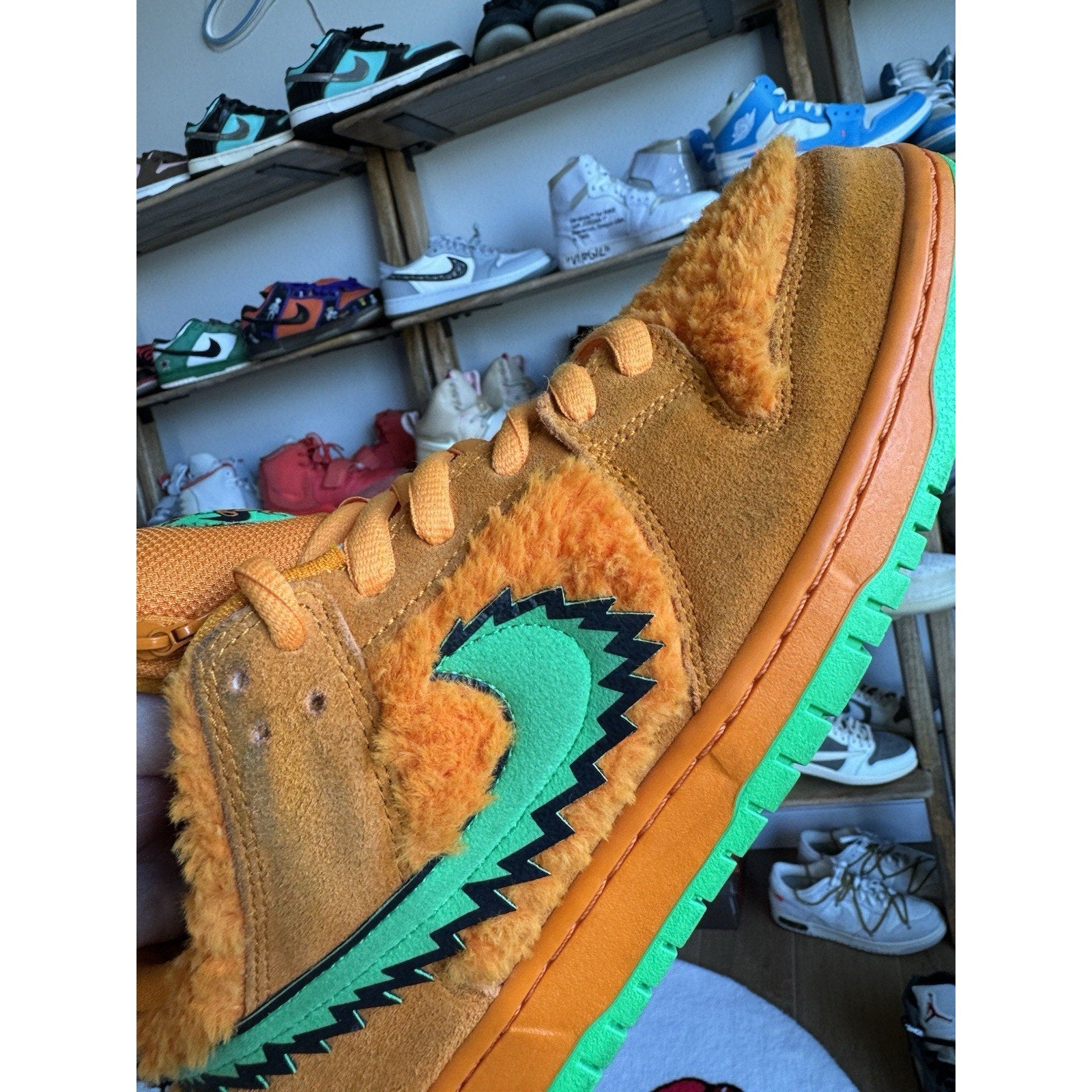 Nike Grateful Dead x Dunk SB Low Orange Bear - Size 10