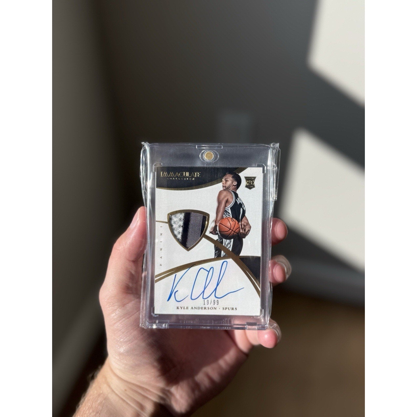 Kyle Anderson 2014-15 National Treasures RPA 19/99 Nasty Patch