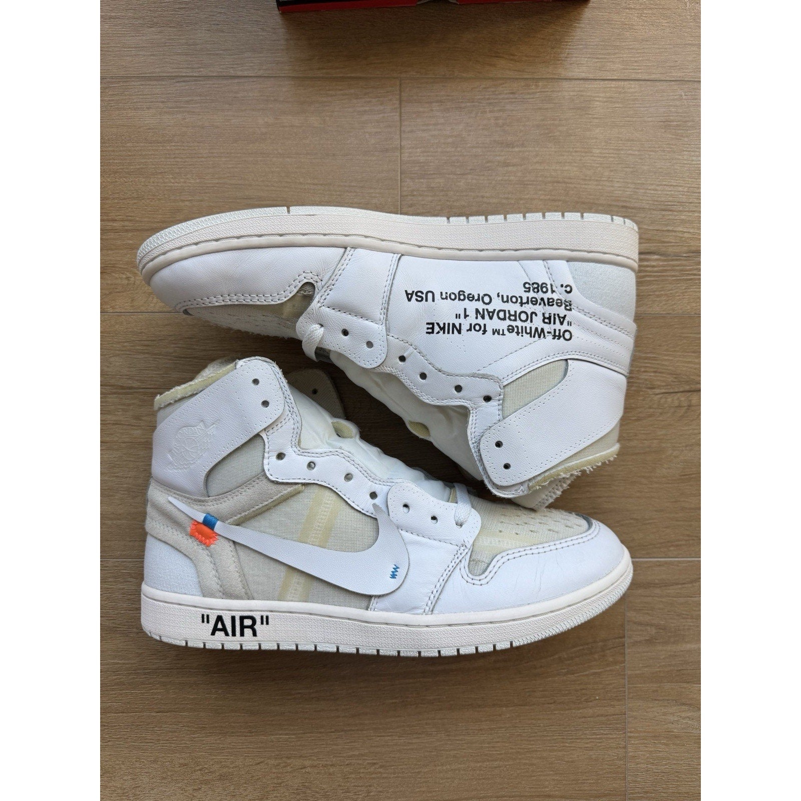 Jordan 1 Retro OG x Off-White High White- Size 11.5