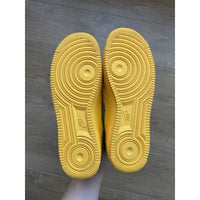 Nike Air Force 1 Low OFF-WHITE University Gold Metallic Silver - Size 10