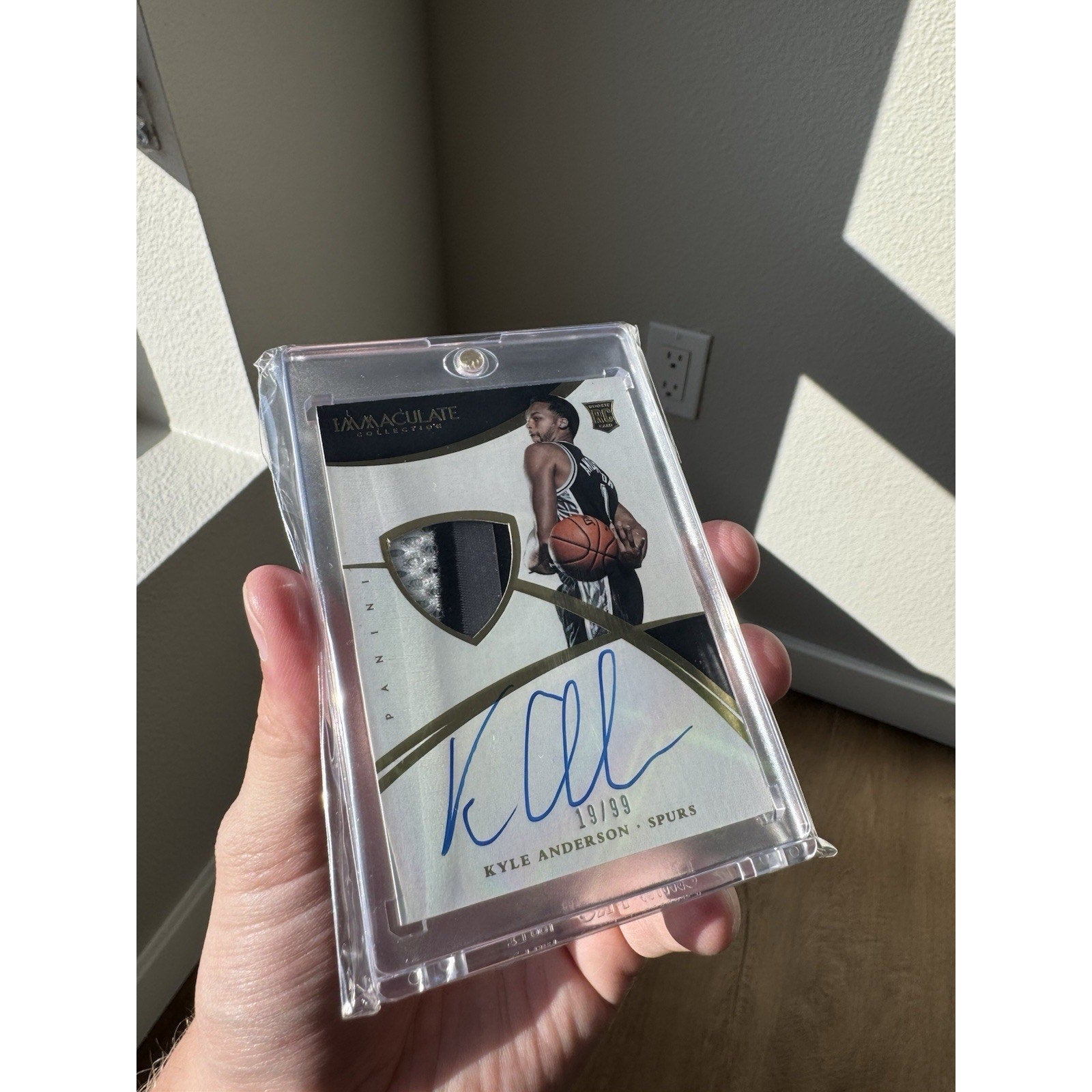 Kyle Anderson 2014-15 National Treasures RPA 19/99 Nasty Patch