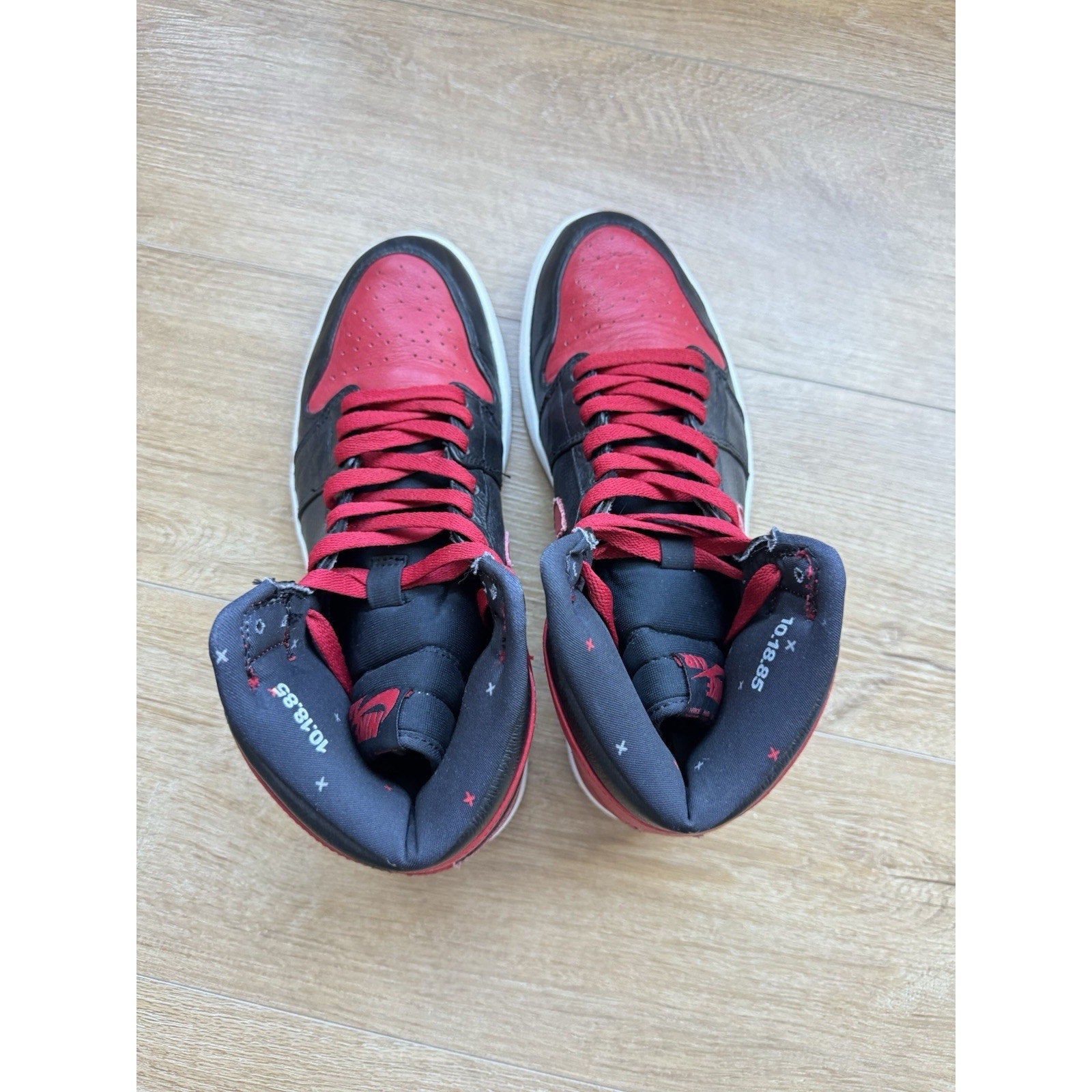 Air Jordan 1 Retro 2011 High Banned Sample - Size 10.5