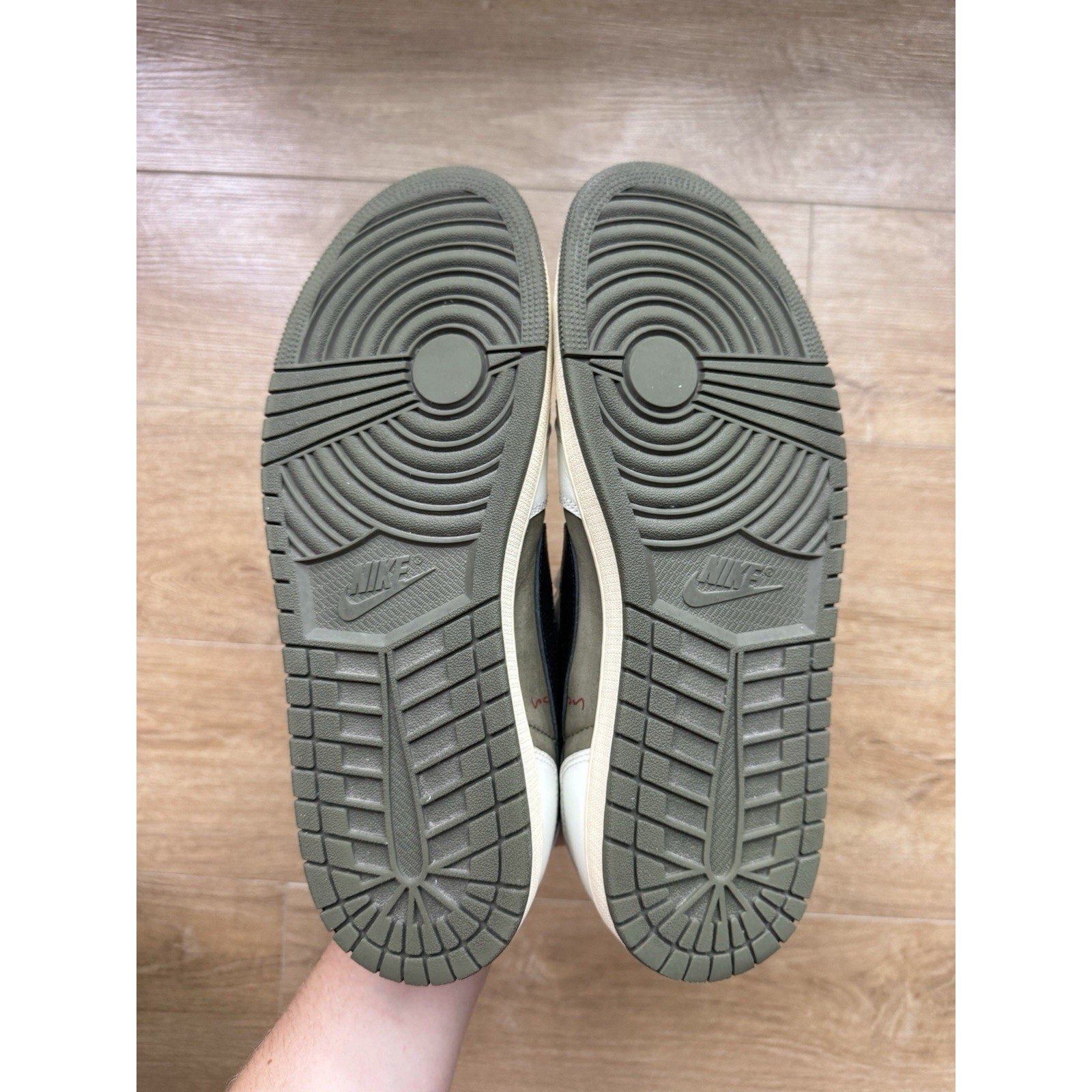 Travis Scott x Air Jordan 1 Retro OG SP Low Reverse Olive - Size 13