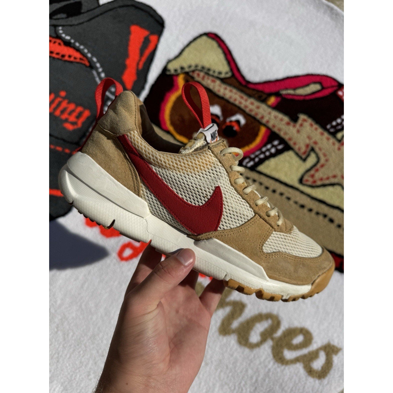Tom Sachs x NikeCraft Mars Yard Brown - Size 9