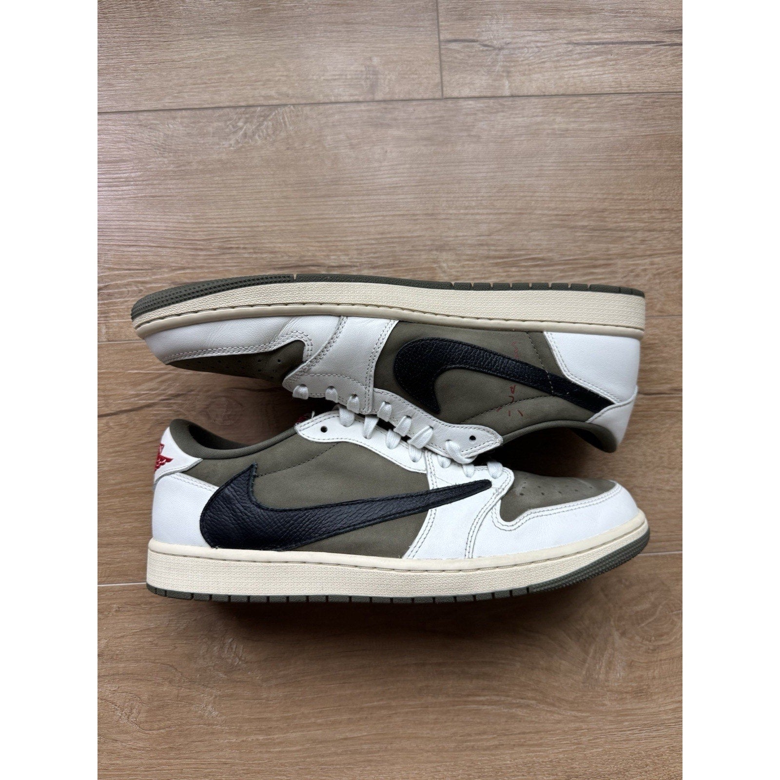 Travis Scott x Air Jordan 1 Retro OG SP Low Reverse Olive - Size 13