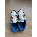 Jordan 1 Retro x Fragment Design x Travis Scott Low Blue - Size 9