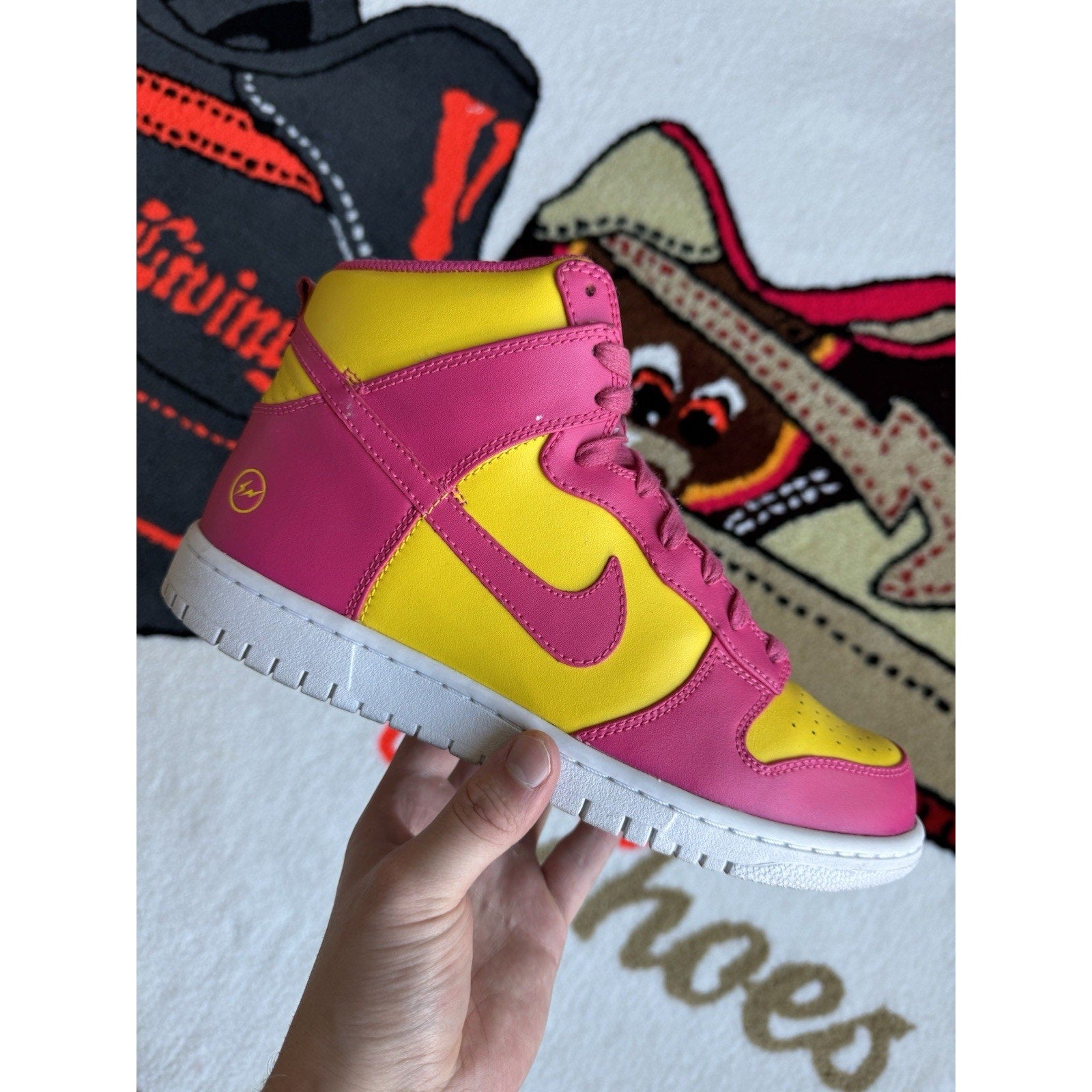 Nike Dunk High Fragment City Pack ‘London’ - Size 9