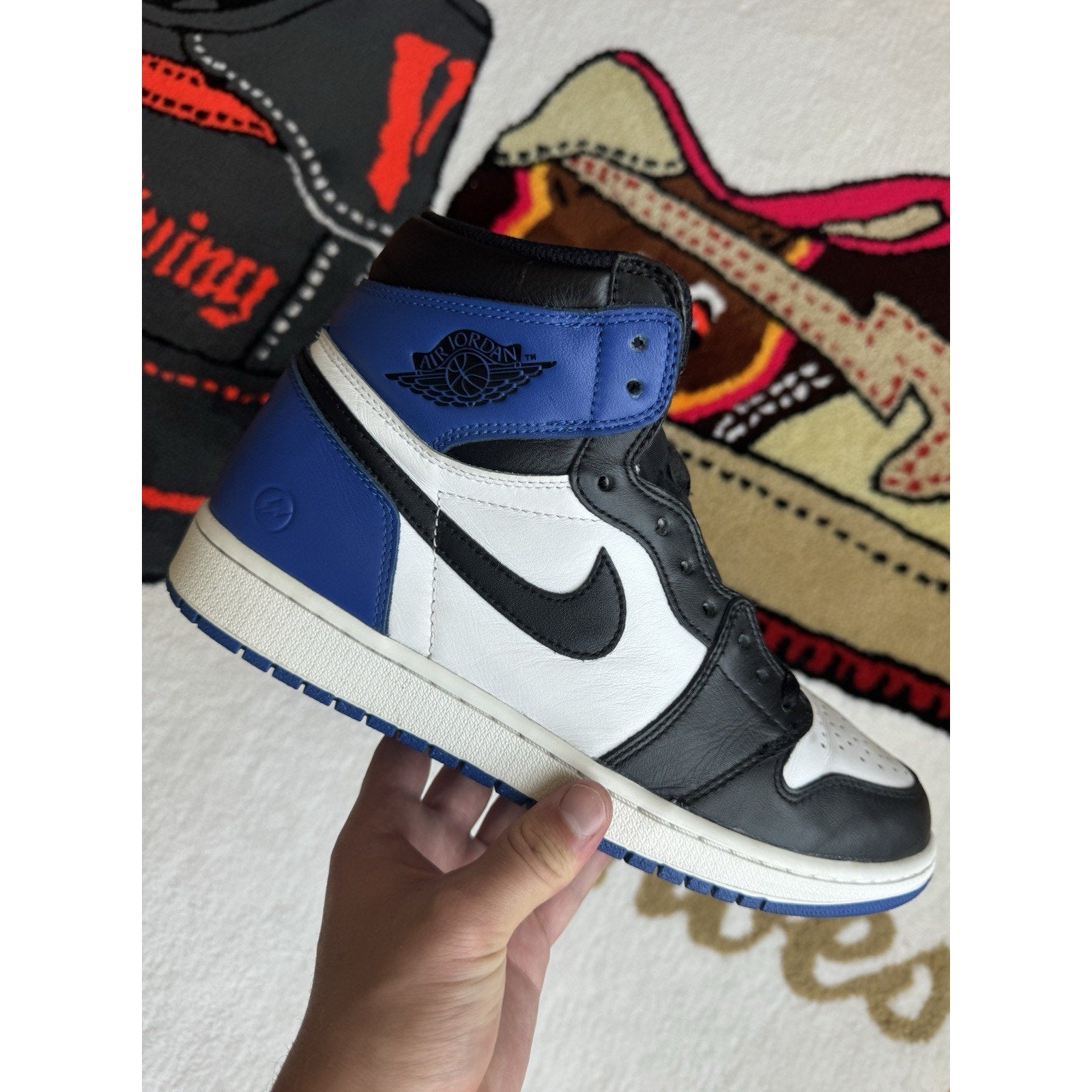 Jordan 1 Retro High OG x Fragment Design 2014 - Size 12