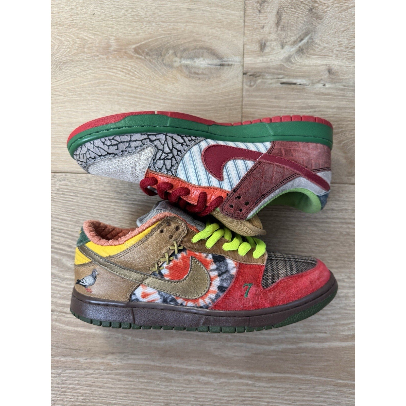Nike SB Dunk Low What The Dunk 2007 - Size 8