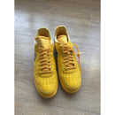 Nike Air Force 1 Low OFF-WHITE University Gold Metallic Silver - Size 10