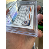 Pete Crow Armstrong 2020 Bowman Chrome Draft Sapphire Yellow 35/99 Autograph