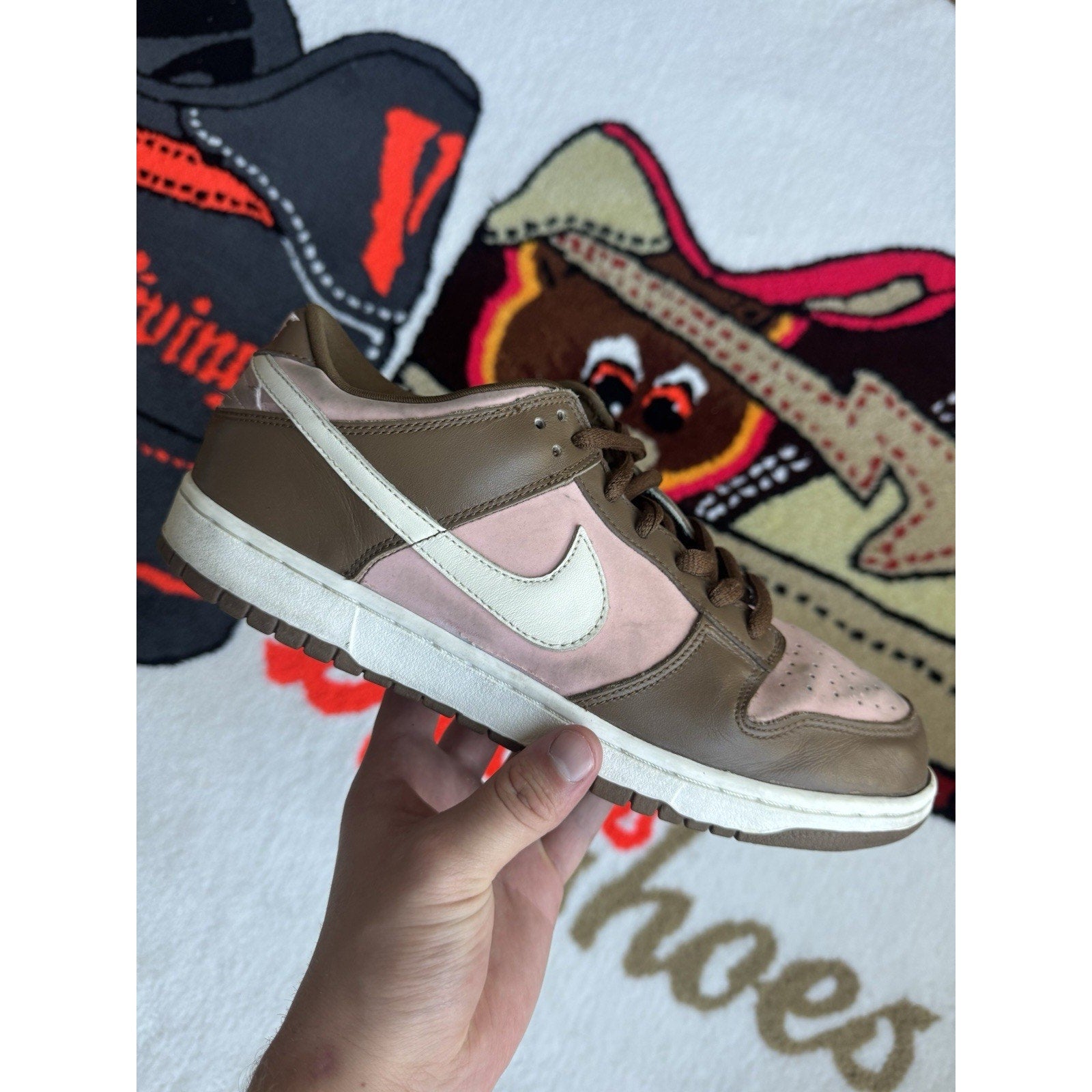 Nike Stüssy x Dunk Pro SB Low Cherry - Size 10.5