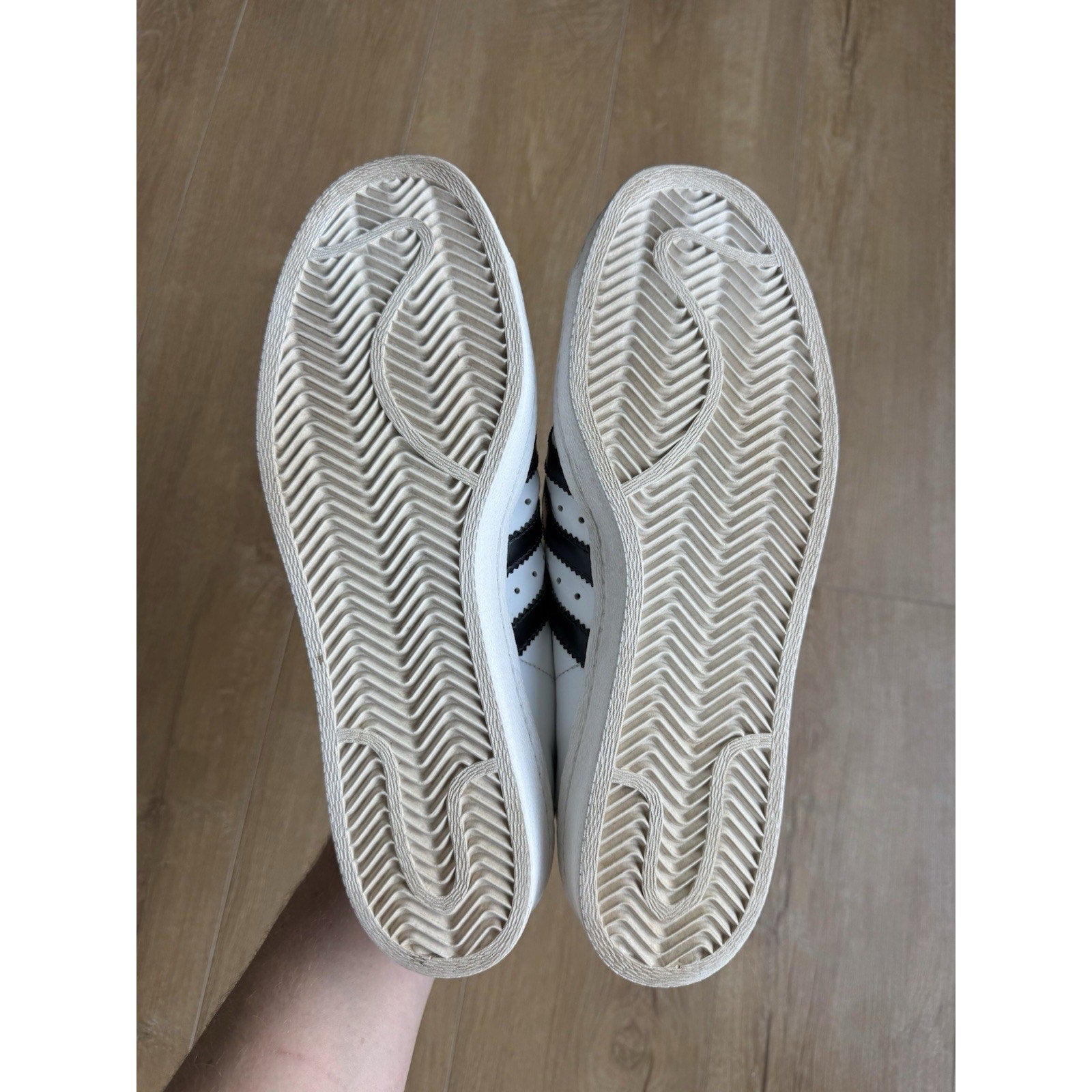 Prada x adidas Superstar White Black - Size 10.5