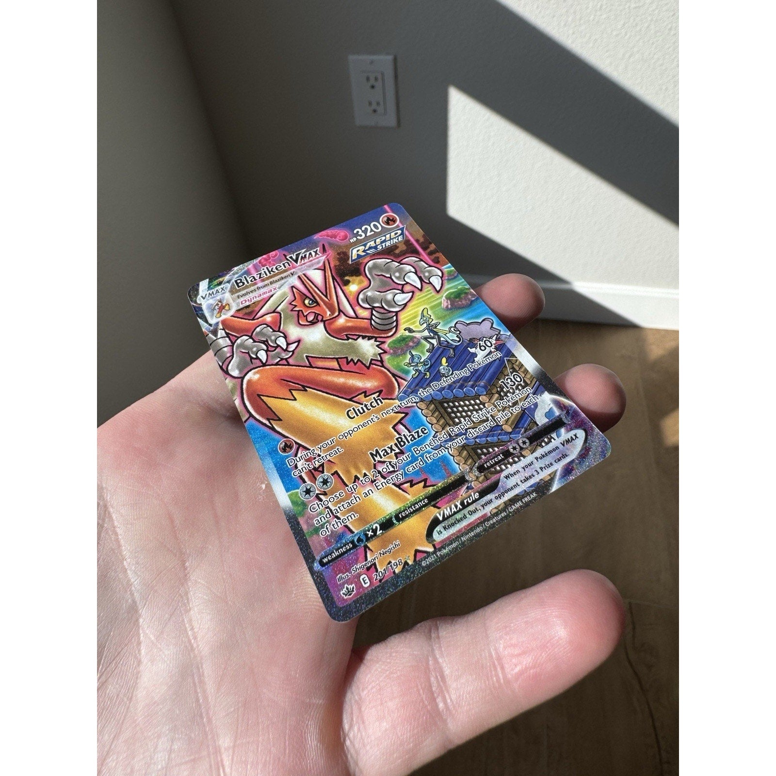 Blaziken VMAX (Alternate Art Secret) 201/198 Swsh06: Sword & Shield -...