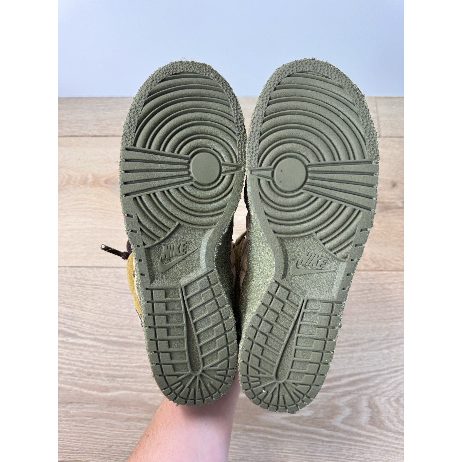 Cactus Plant Flea Market x Nike Dunk SP Low Tan Mossy Green - Size 9
