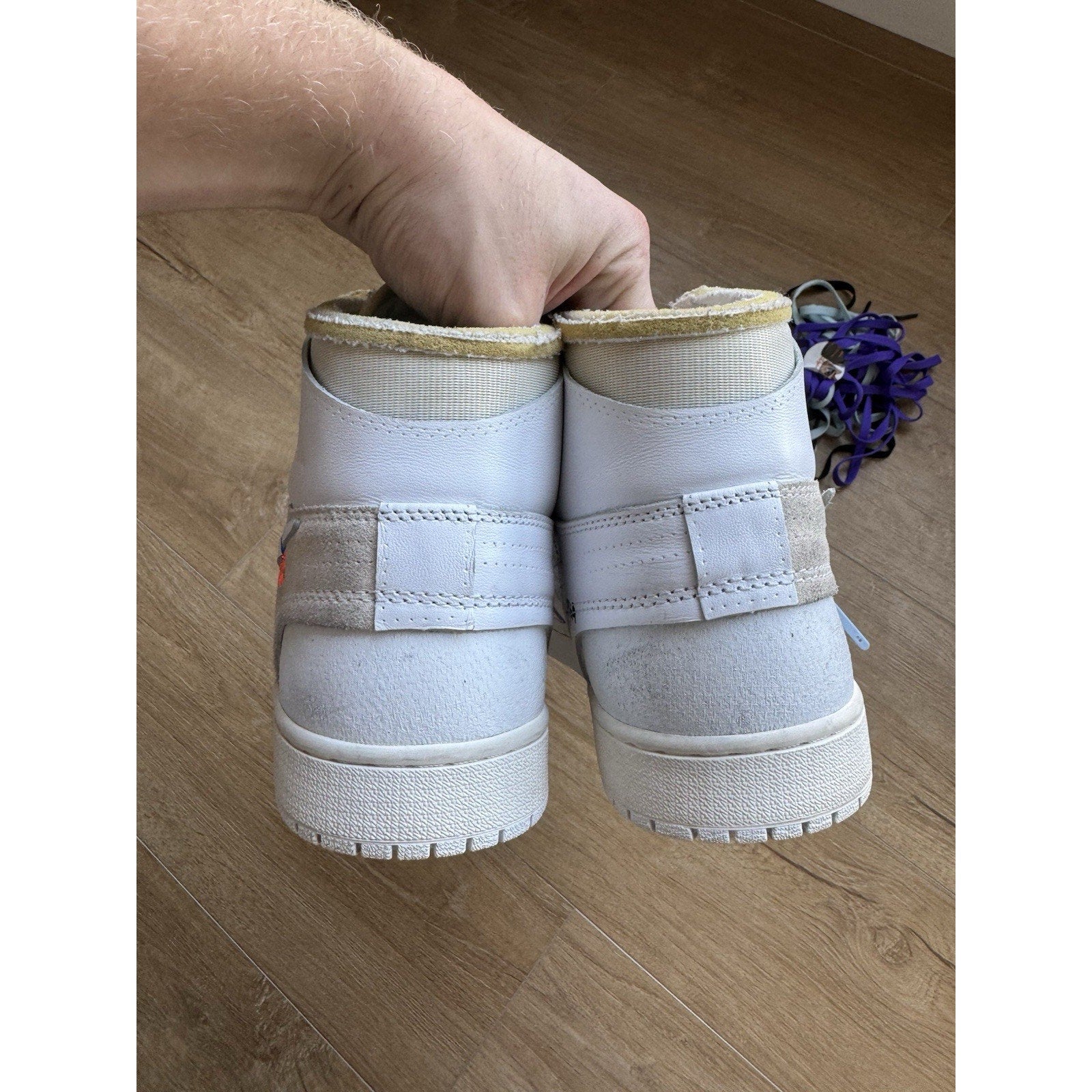 Jordan 1 Retro OG x Off-White High White - Size 12