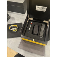 Panerai Ferrari Yellow Men's Leather Strap Watch - FER00011