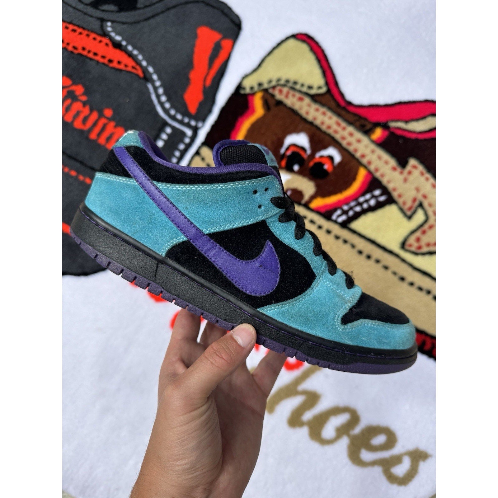 Nike Dunk Pro SB Low Skeletor - Size 10