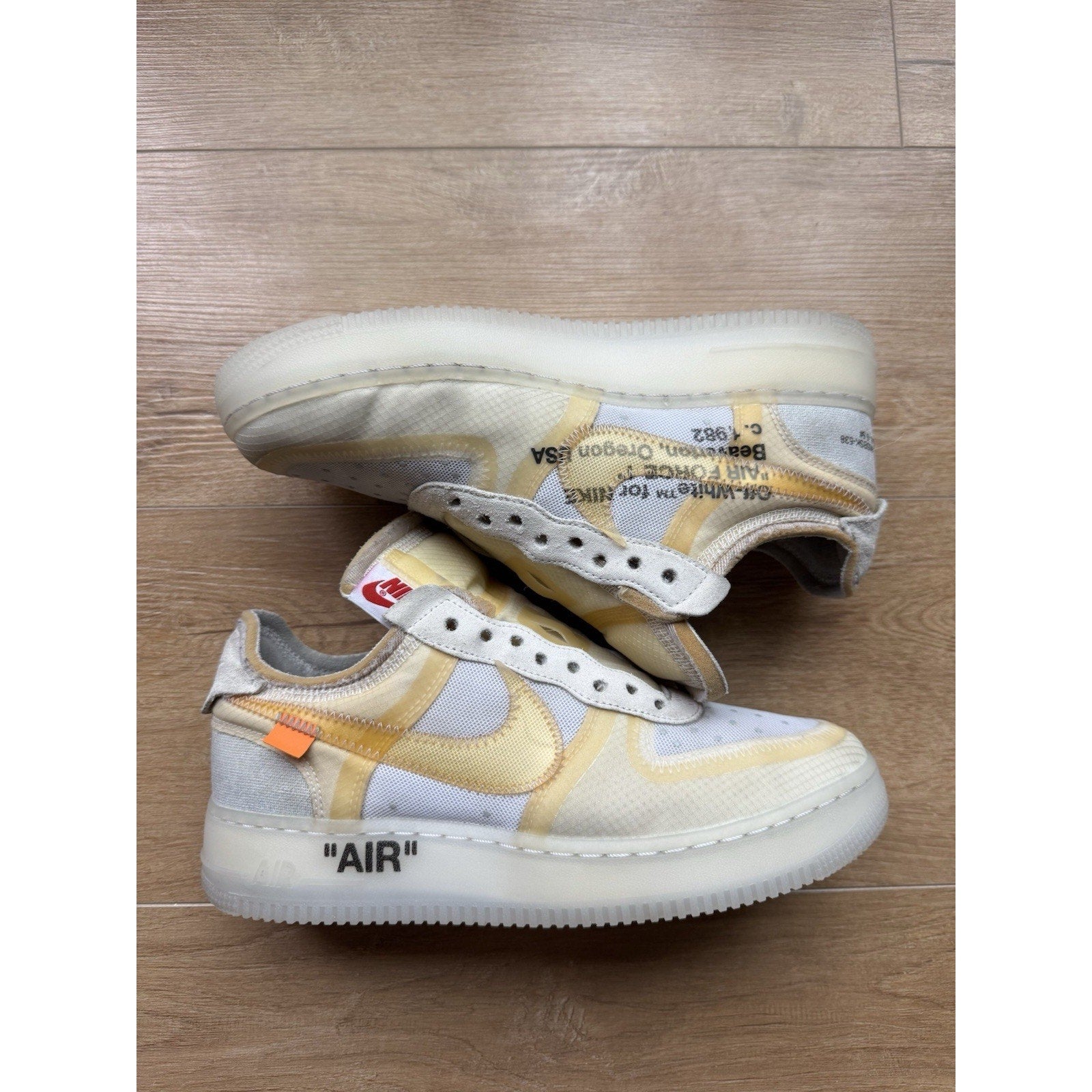 Off-White x Nike Air Force 1 Low The Ten - Size 6.5