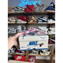 Jordan 1 Retro x Fragment Design x Travis Scott Low Blue - Size 10.5