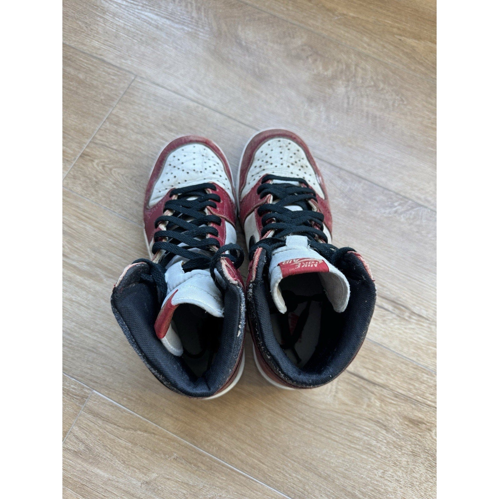 Air Jordan 1 1985 High Chicago RESTORED PAIR - Size 10