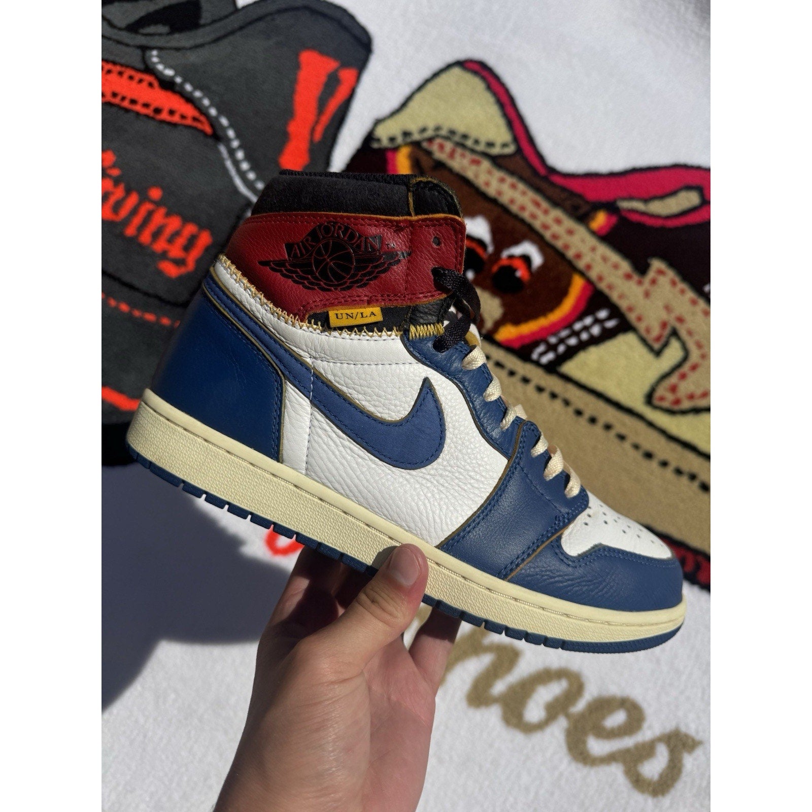 Jordan 1 Retro NRG x Union LA High Storm Blue - Size 10