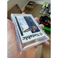 Naz Reid 2019 Rookie Encased Autograph Green /5 Inscription