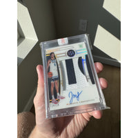2022-23 Panini National Treasures Rookie Patch Autographs Josh Minott 04/24 FOTL