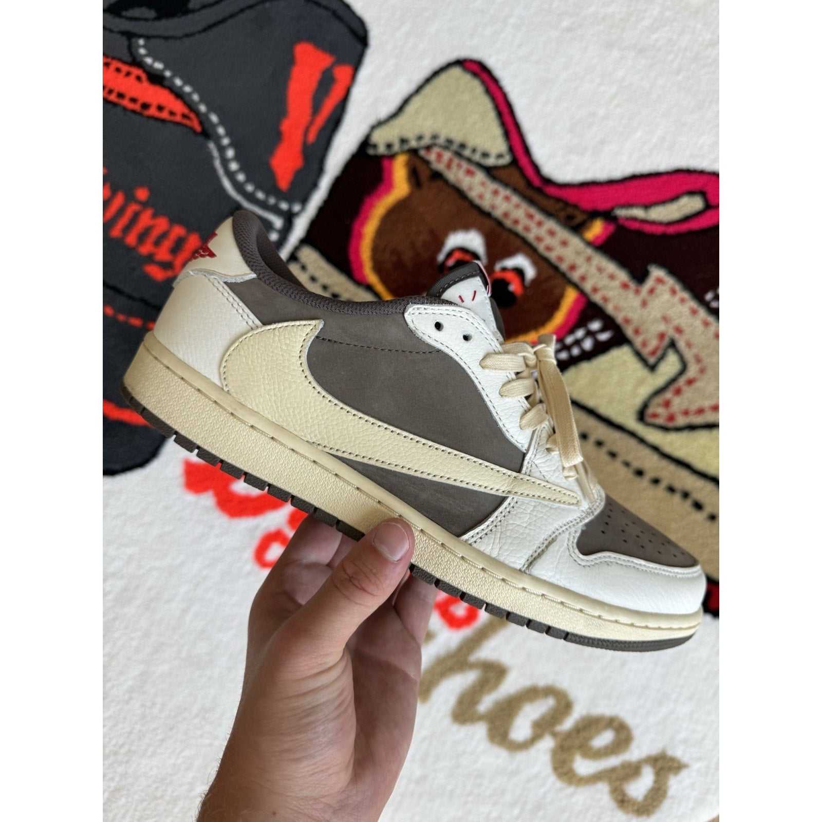Jordan 1 Low OG x Travis Scott Reverse Mocha - Size 11