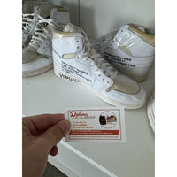 Signed By Virgil Abloh Jordan 1 Off White ‘Euro’