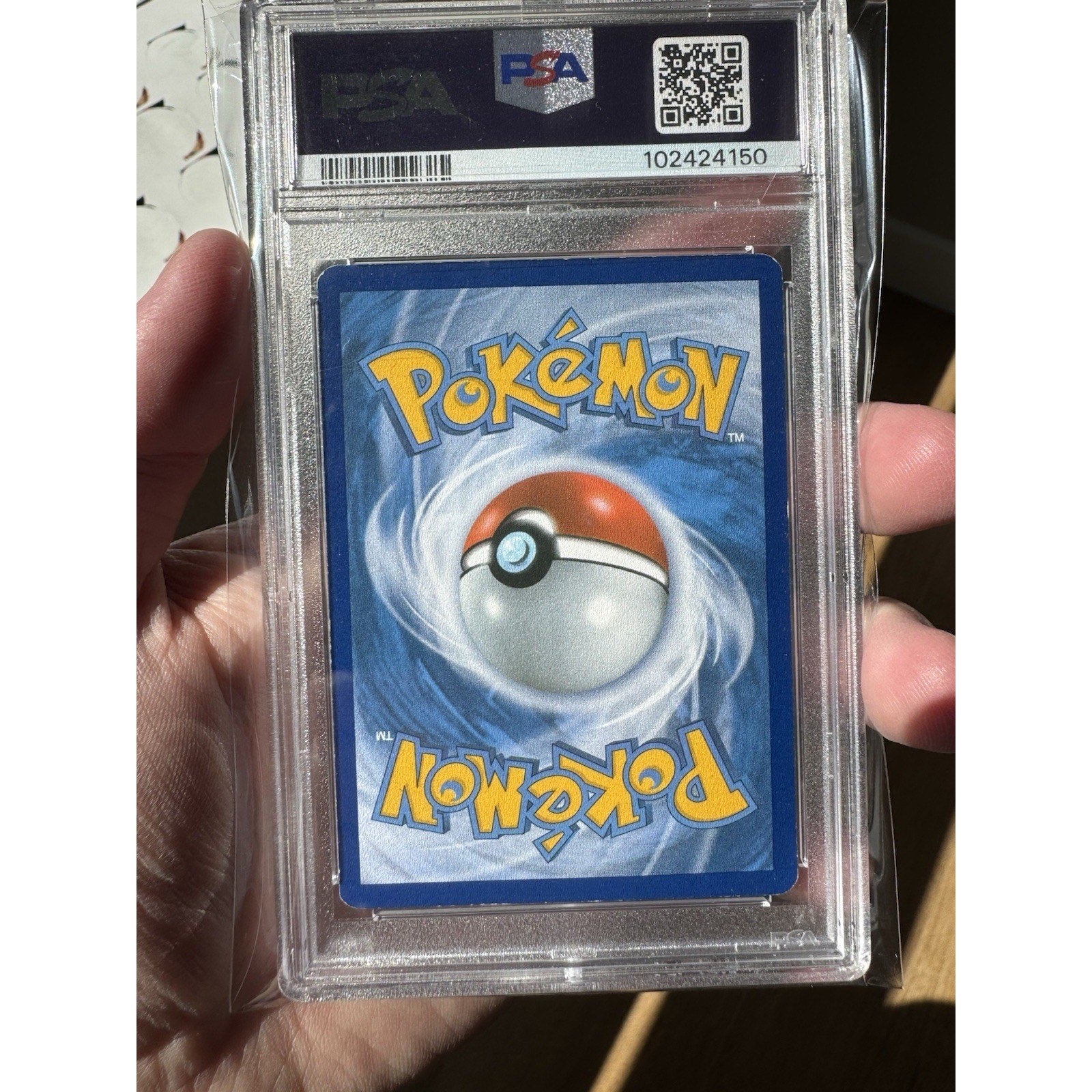 Pokémon Team Magma's Groudon EX Double Crisis 15/34 Full Art Holo PSA 5