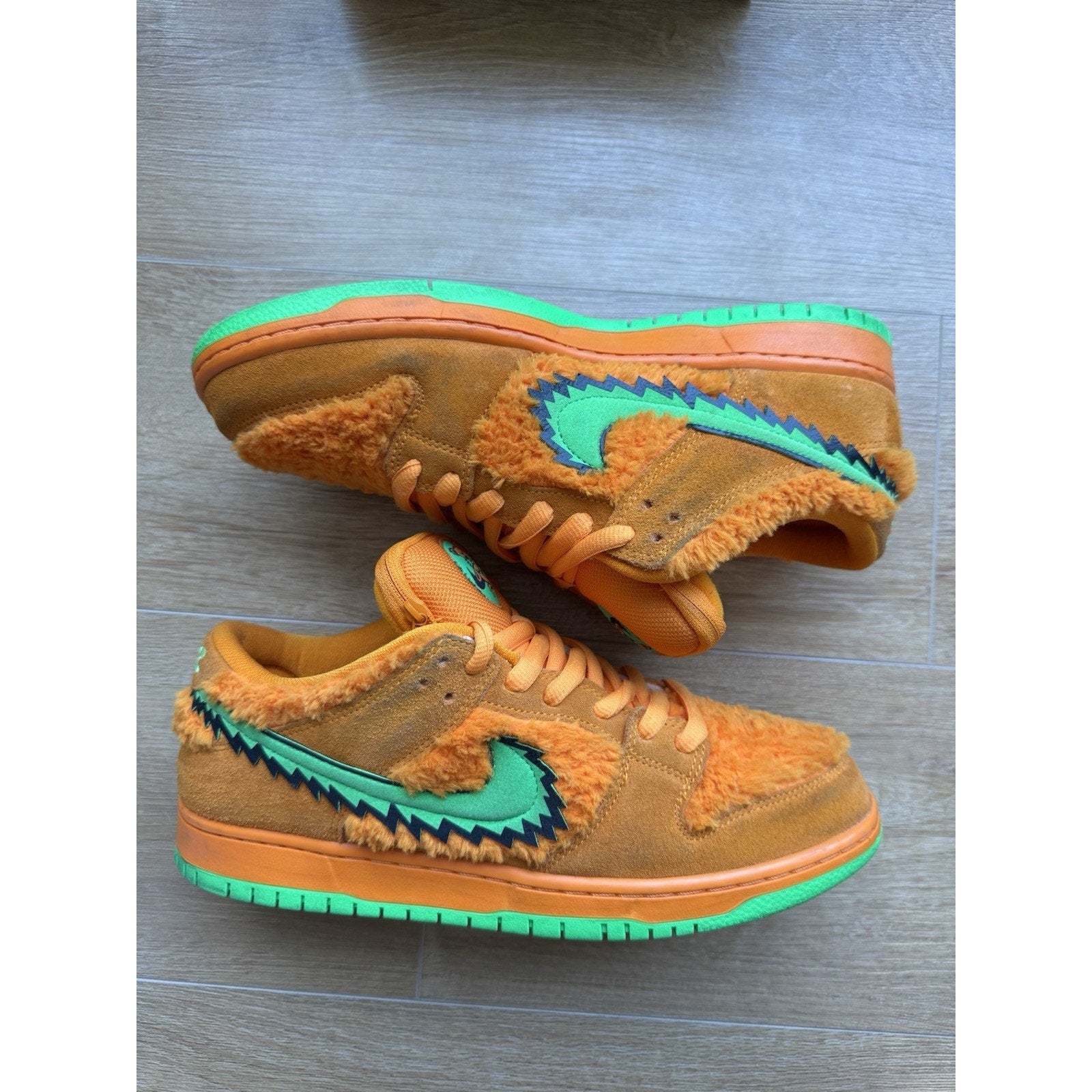 Nike Grateful Dead x Dunk SB Low Orange Bear - Size 10