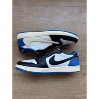 Jordan 1 Retro x Fragment Design x Travis Scott Low Blue - Size 12.5