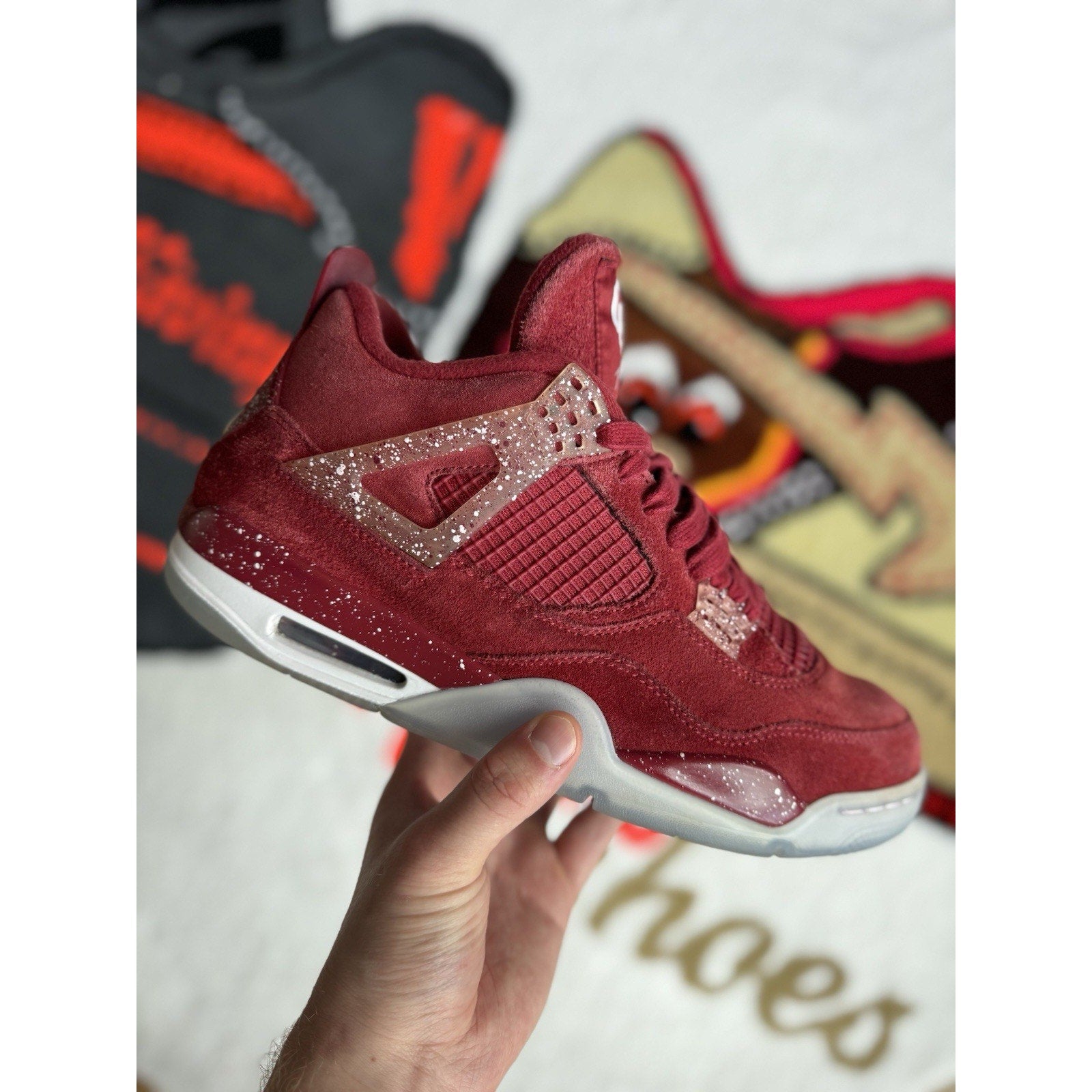 Air Jordan 4 Retro PE Oklahoma Sooners - Size 11