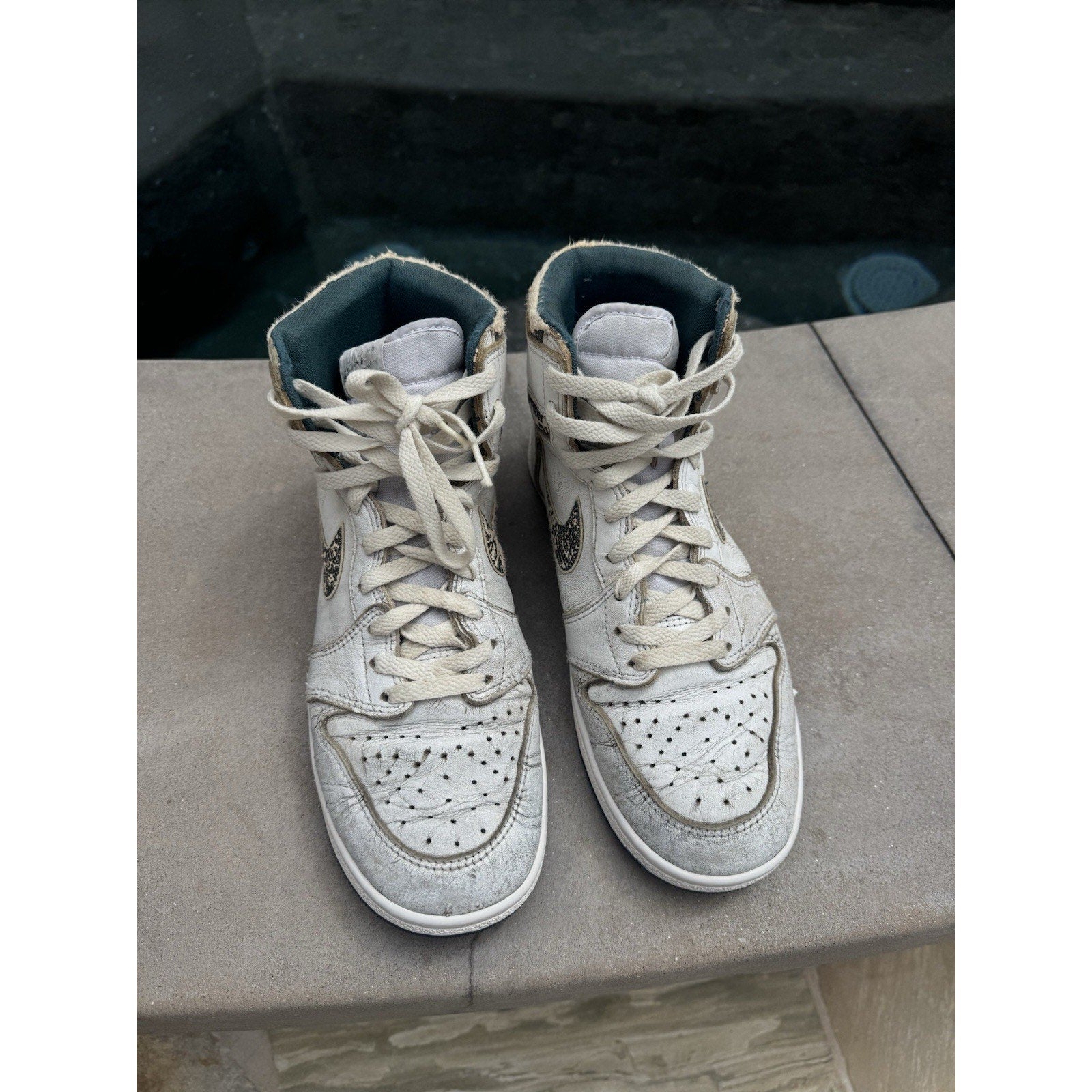 Jordan 1 1985 Blue Metallic - Size 10 (RESTORED)