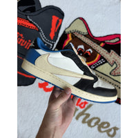 Jordan 1 Retro x Fragment Design x Travis Scott Low Blue - Size 12