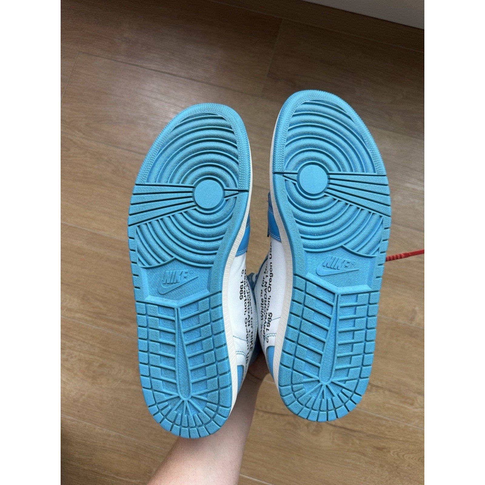 Jordan 1 Retro OG x Off-White High UNC - Size 13