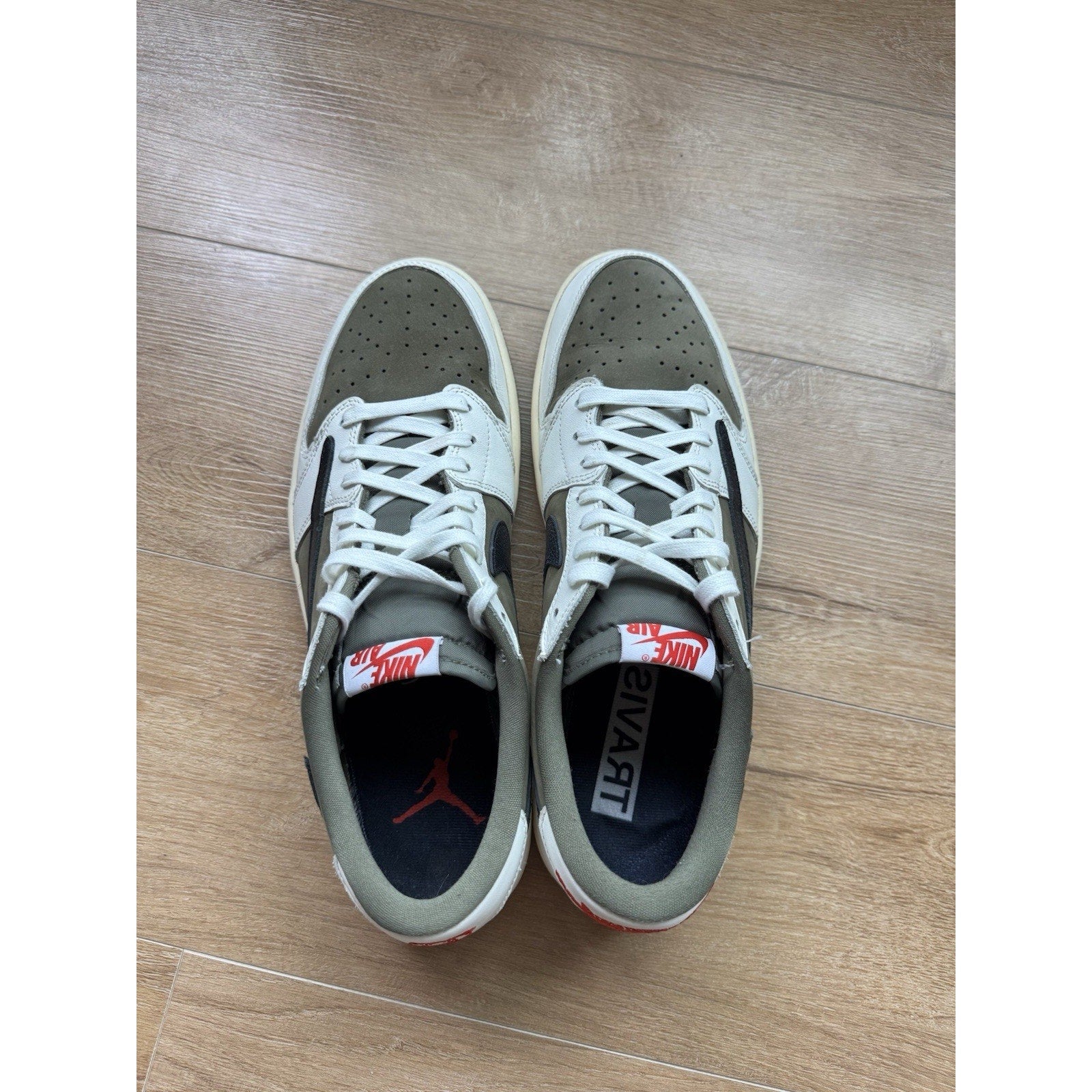Travis Scott x Air Jordan 1 Retro OG SP Low Reverse Olive - Size 13