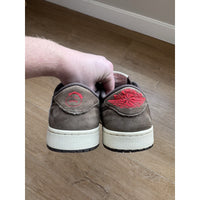 Travis Scott x Air Jordan 1 Retro OG SP Low Velvet Brown - Size 8.5