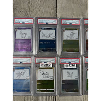 PSA 10 Yu Nagaba Pikachu Eevee’s Promo Complete 10 Set Pokemon Card Japanese