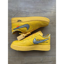 Nike Air Force 1 Low OFF-WHITE University Gold Metallic Silver - Size 10