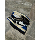 Jordan 1 Retro x Fragment Design x Travis Scott Low Blue - Size 10.5