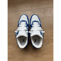 Nike Air Force 1 Low by Virgil Abloh x Louis Vuitton LV Blue - Size 8