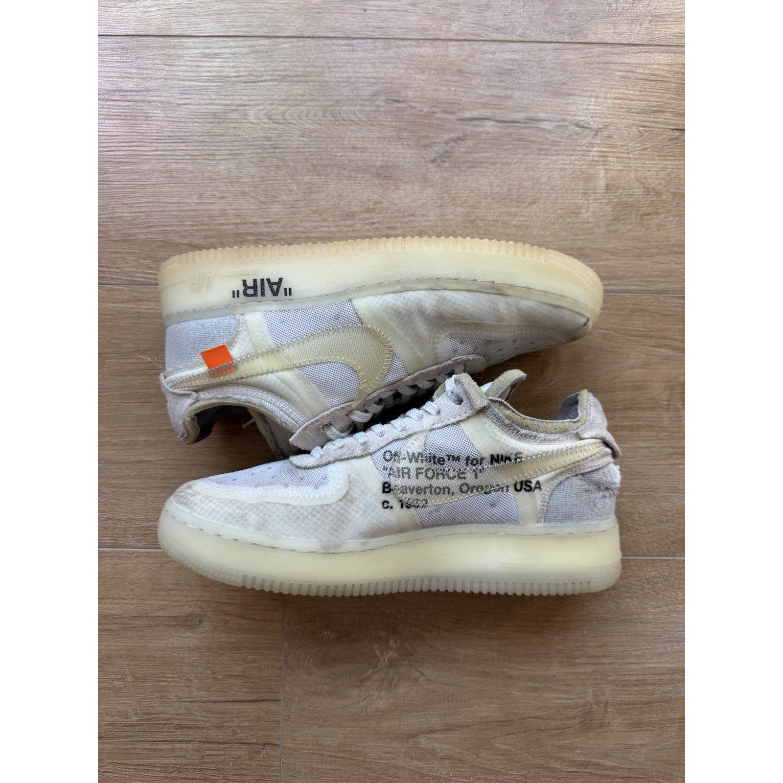 Off-White x Nike Air Force 1 Low The Ten - Size 6