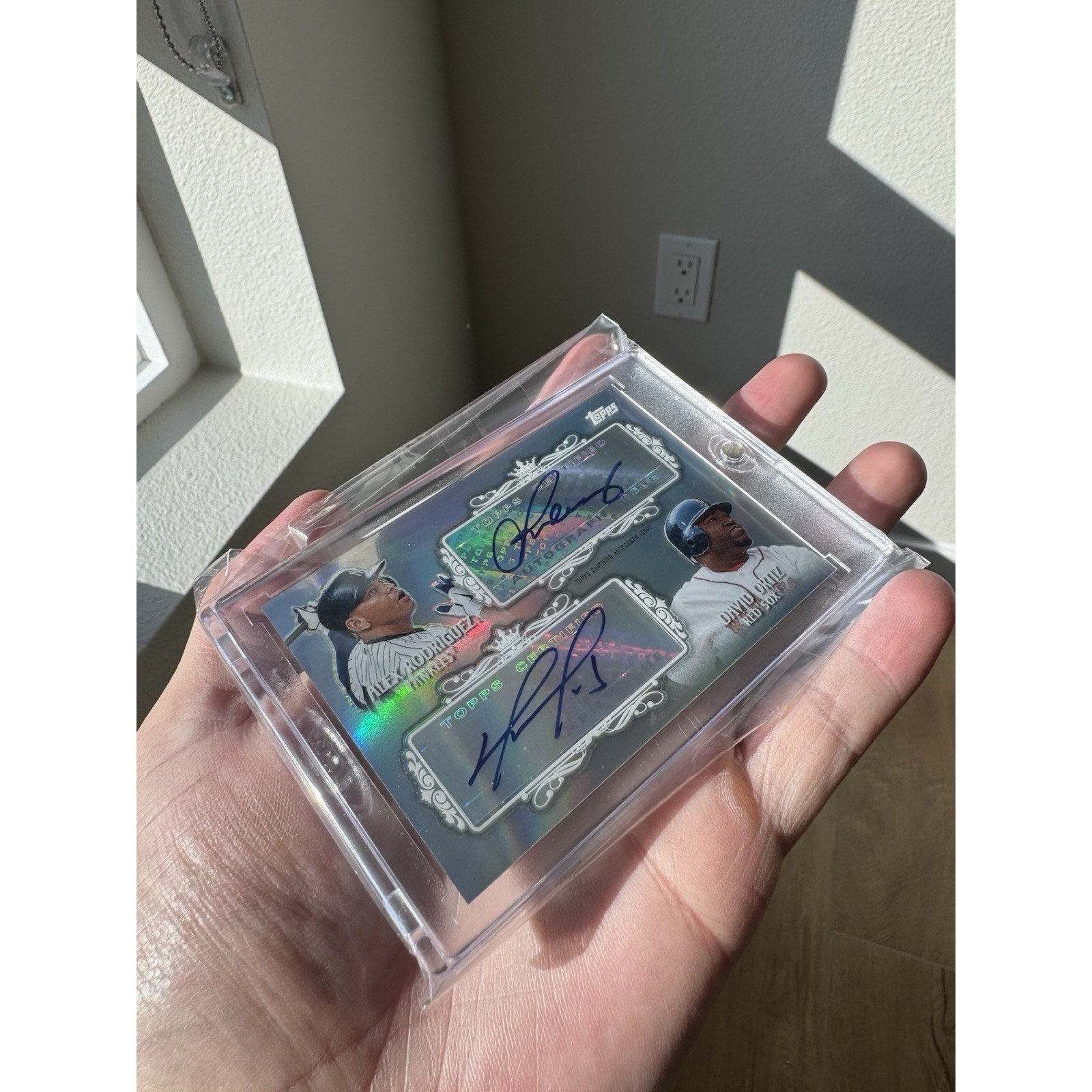 Topps 2013 Alex Rodriguez And David Ortiz Dual Autograph