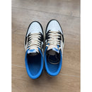 Jordan 1 Retro x Fragment Design x Travis Scott Low Blue - Size 10.5