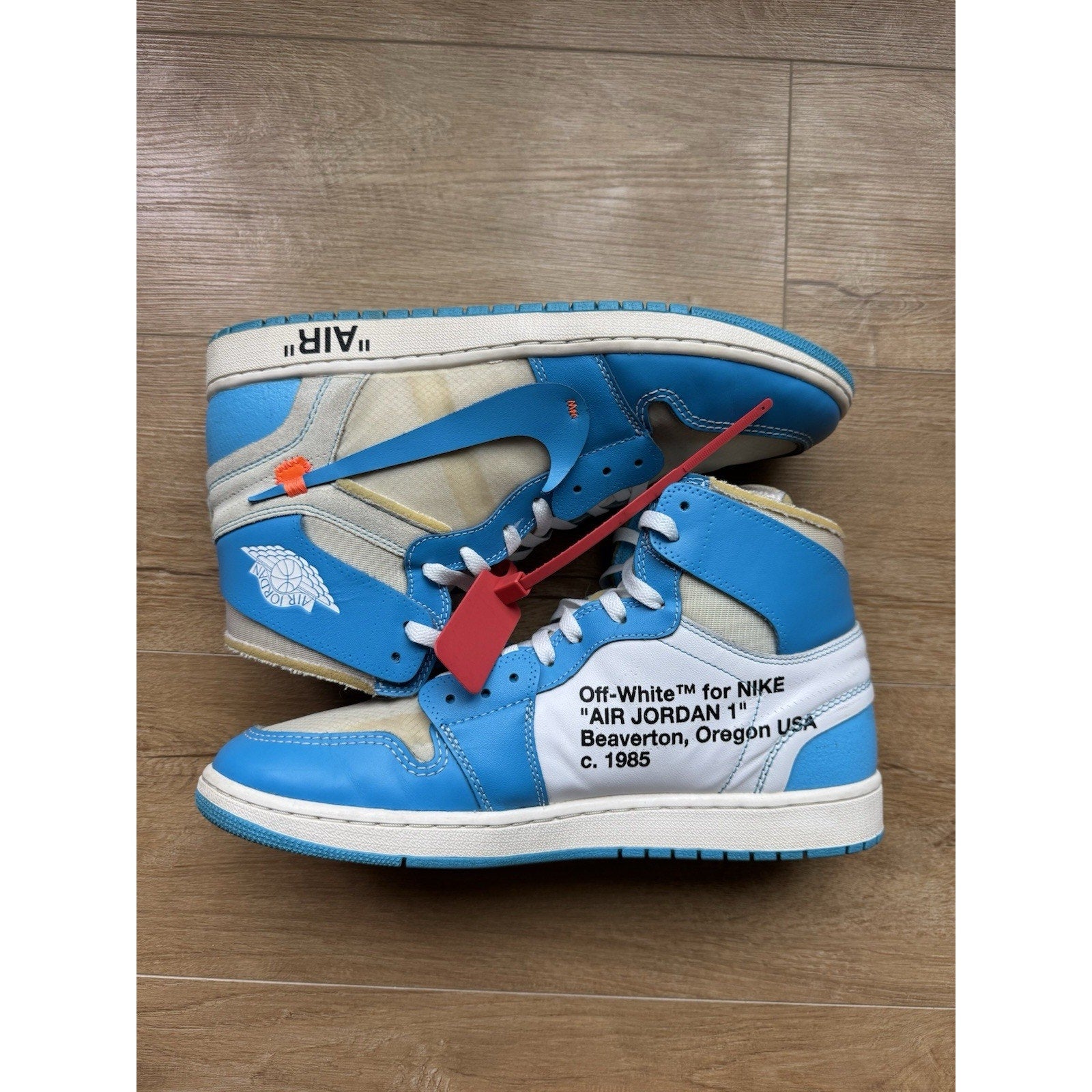 Jordan 1 Retro OG x Off-White High UNC - Size 13