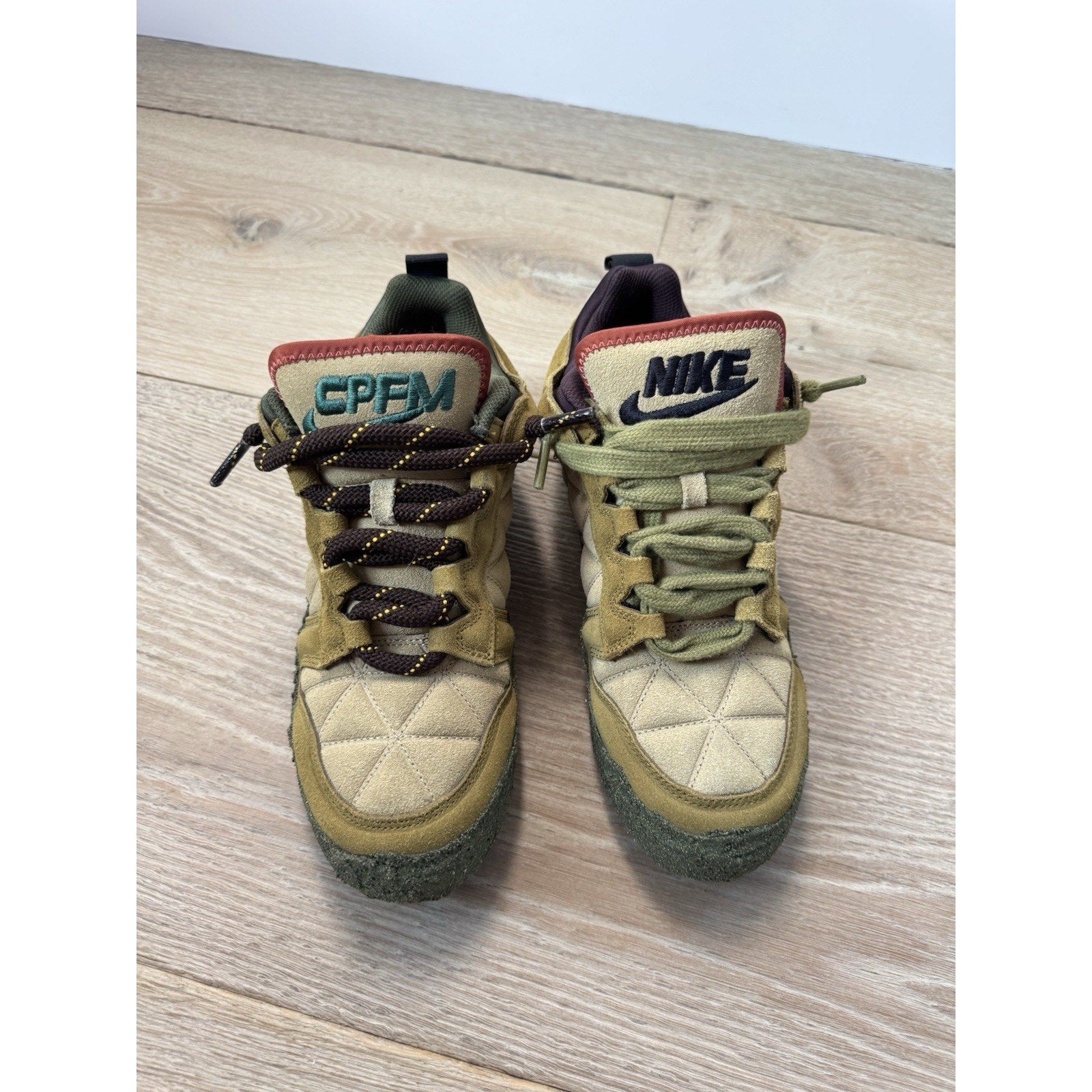 Cactus Plant Flea Market x Nike Dunk SP Low Tan Mossy Green - Size 9