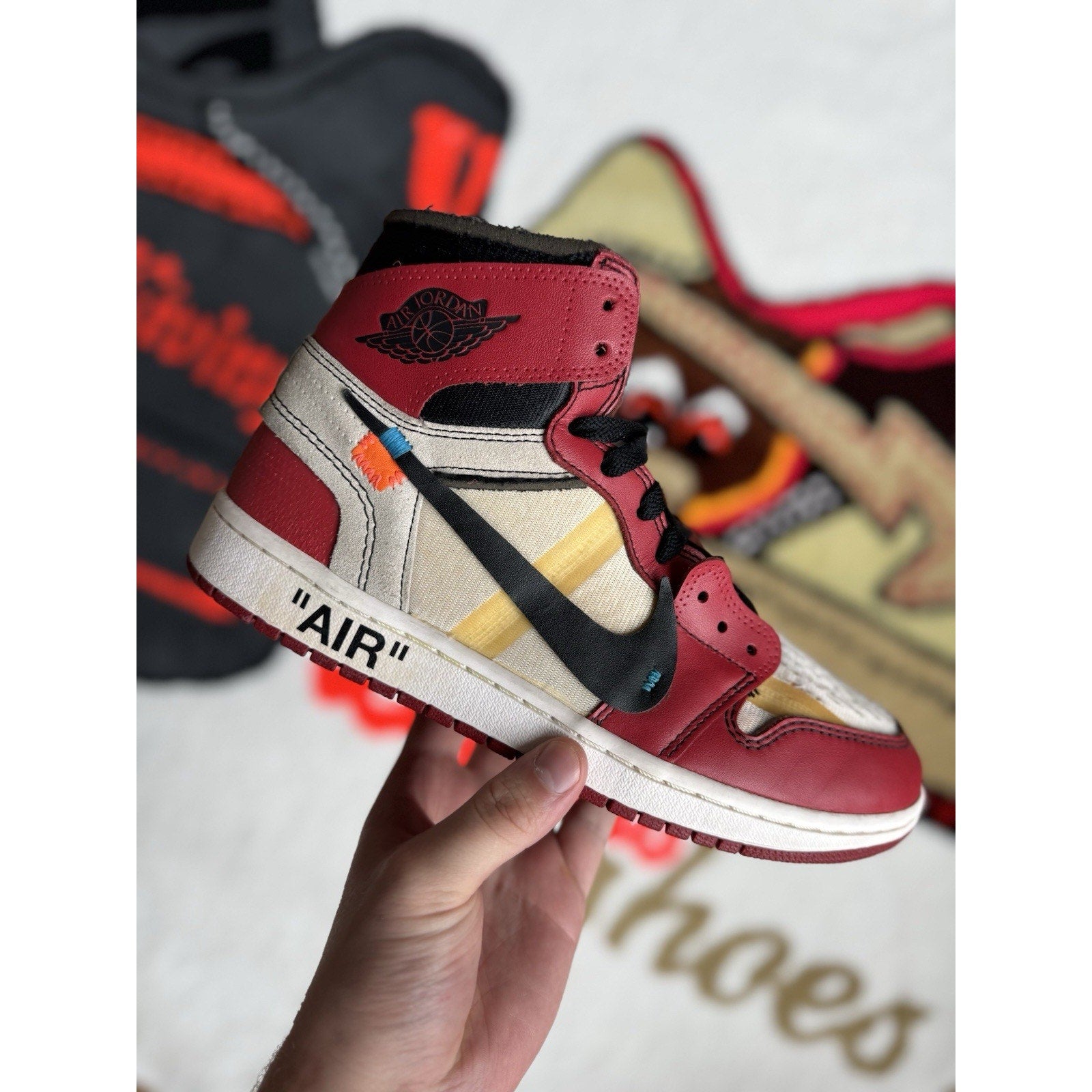 Jordan 1 Retro OG x Off-White High Chicago - Size 9